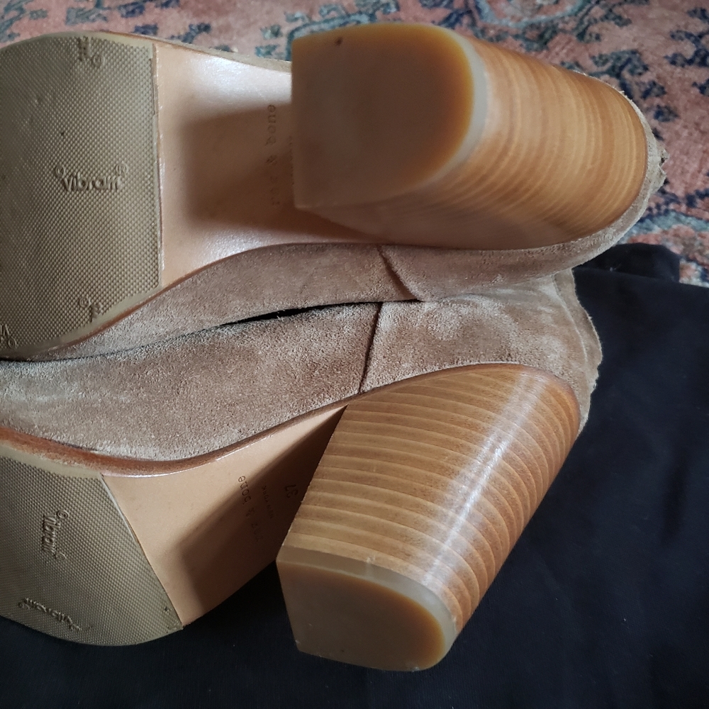 Rag And Bone Newbury Boot In Camel Suede - image 3
